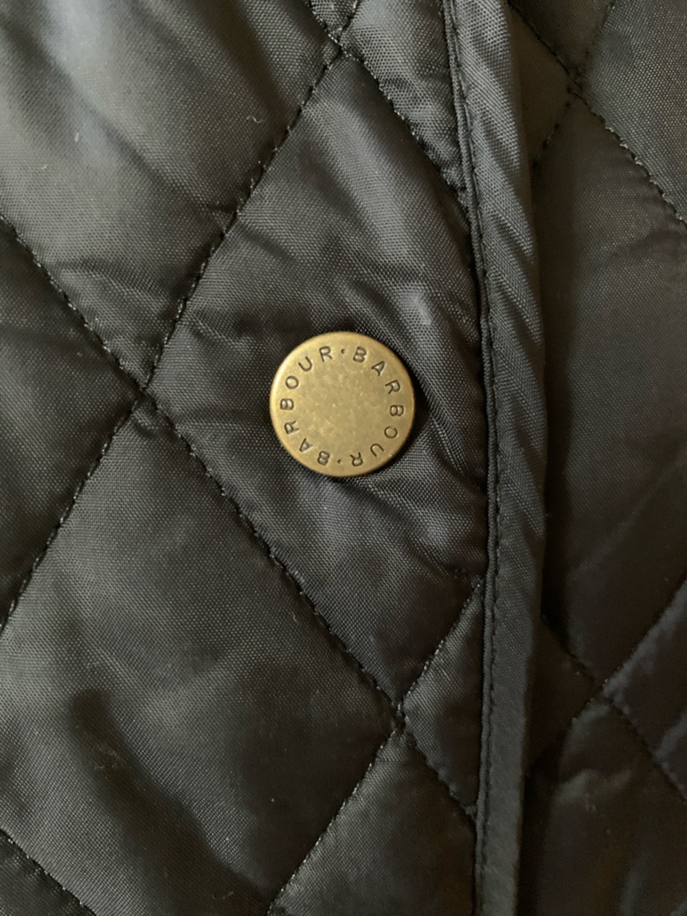 Barbour Womens Quilted Lightweight Jacket Black Medium - Picture 6 of 8